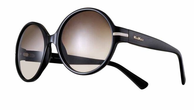 Óculos em acetato, Max Mara (preço sob consulta)