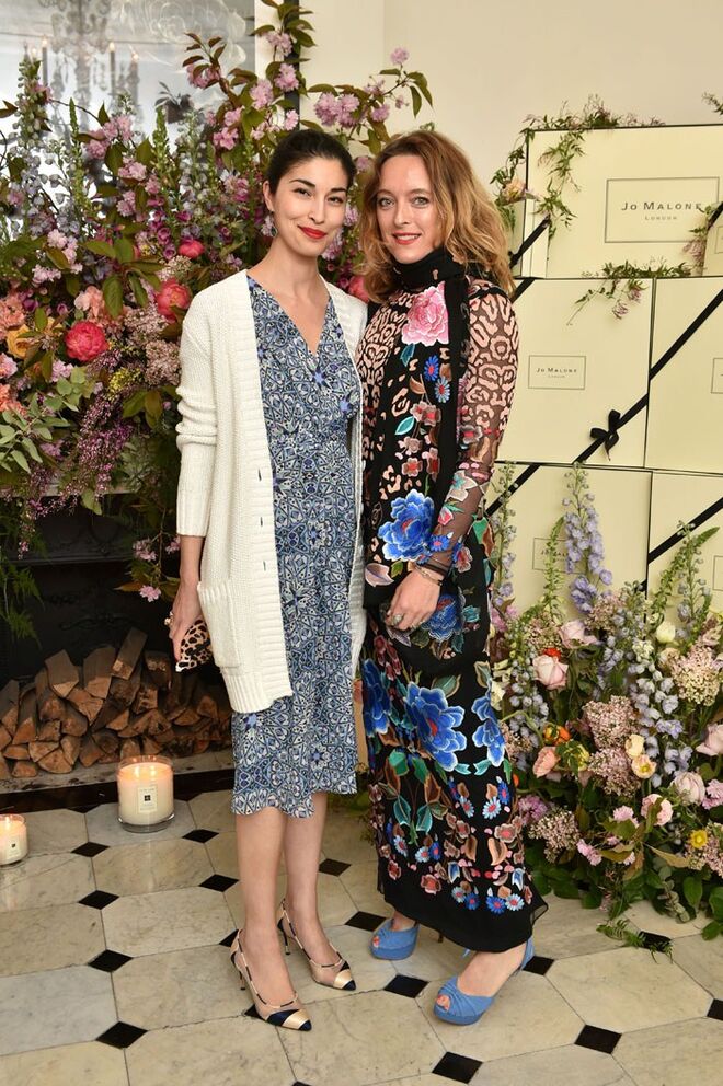 Caroline Issa e Alice Temperley