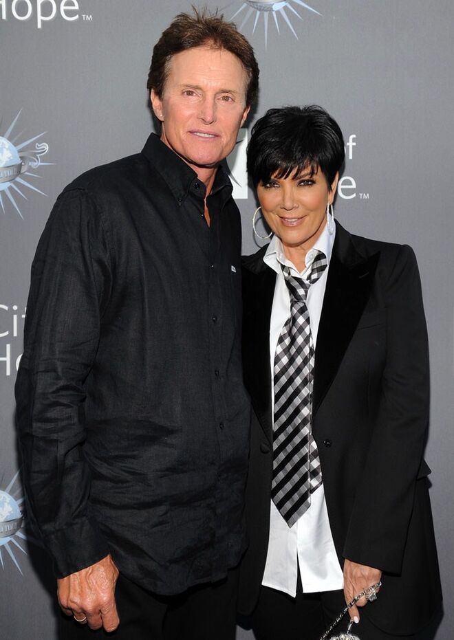 Bruce e Kris Jenner 
