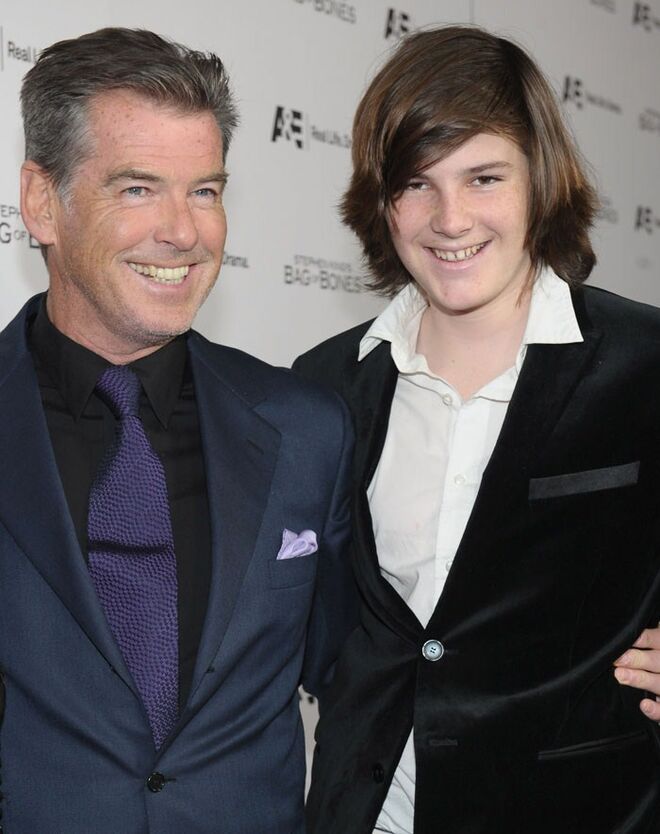 Pierce e Dylan Brosnan 