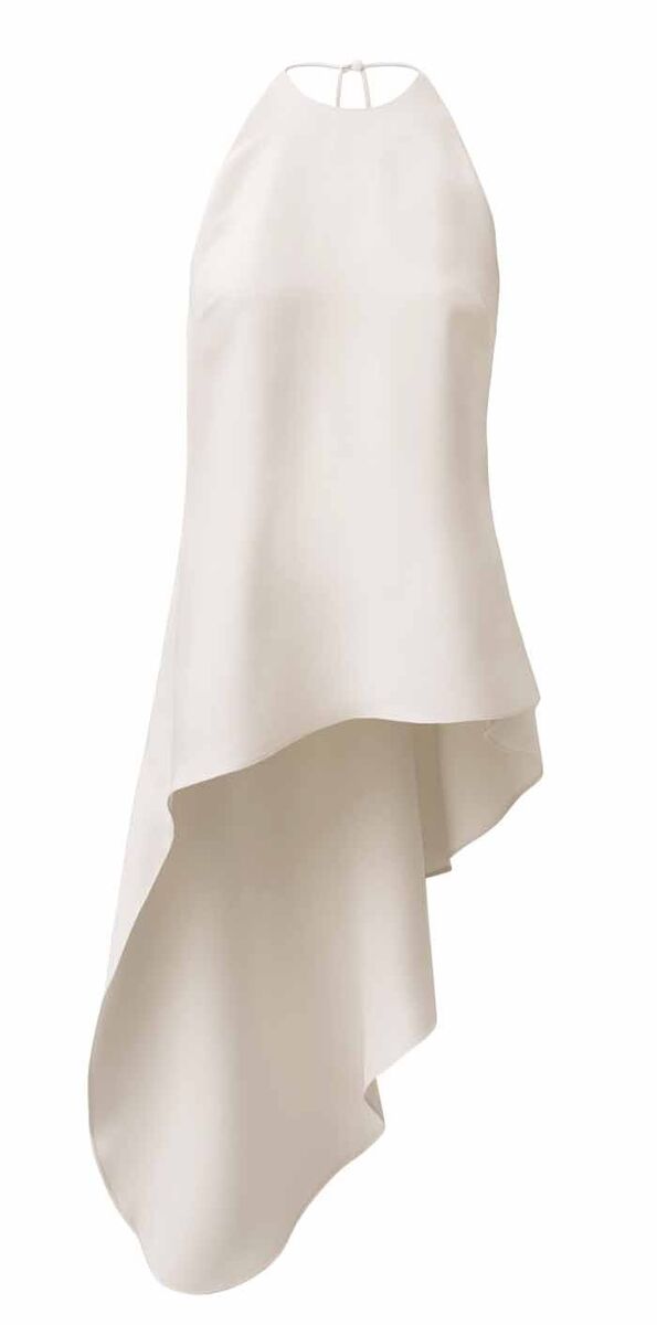 Top da coleção Conscious Exclusive em seda, €79,99, H&M