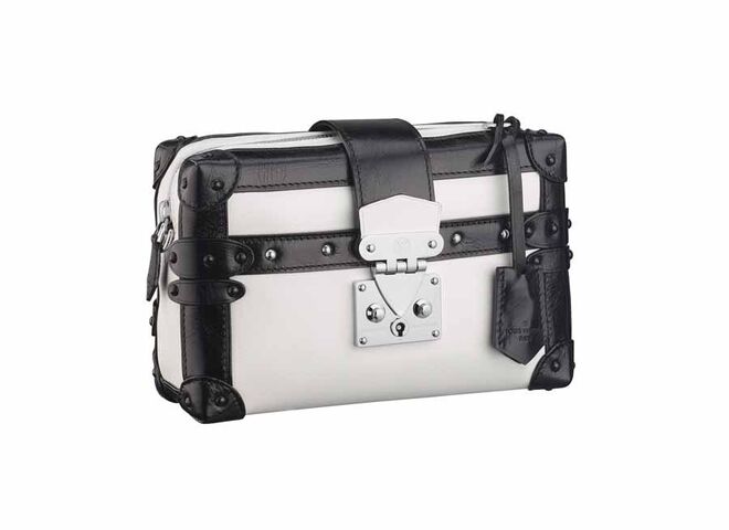 Carteira Petite Malle em pele, €2900, Louis Vuitton