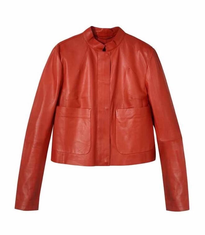 Blusão em pele, €673, Sportmax