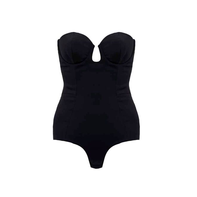 Body em poliamida, €250, Juliana Herc 