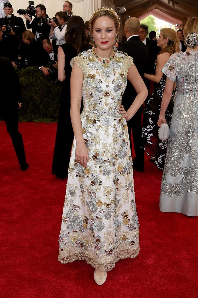 Brie Larson em Dolce & Gabbana