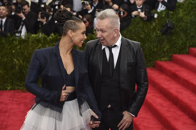 Alicia Keys e Jean Paul Gaultier