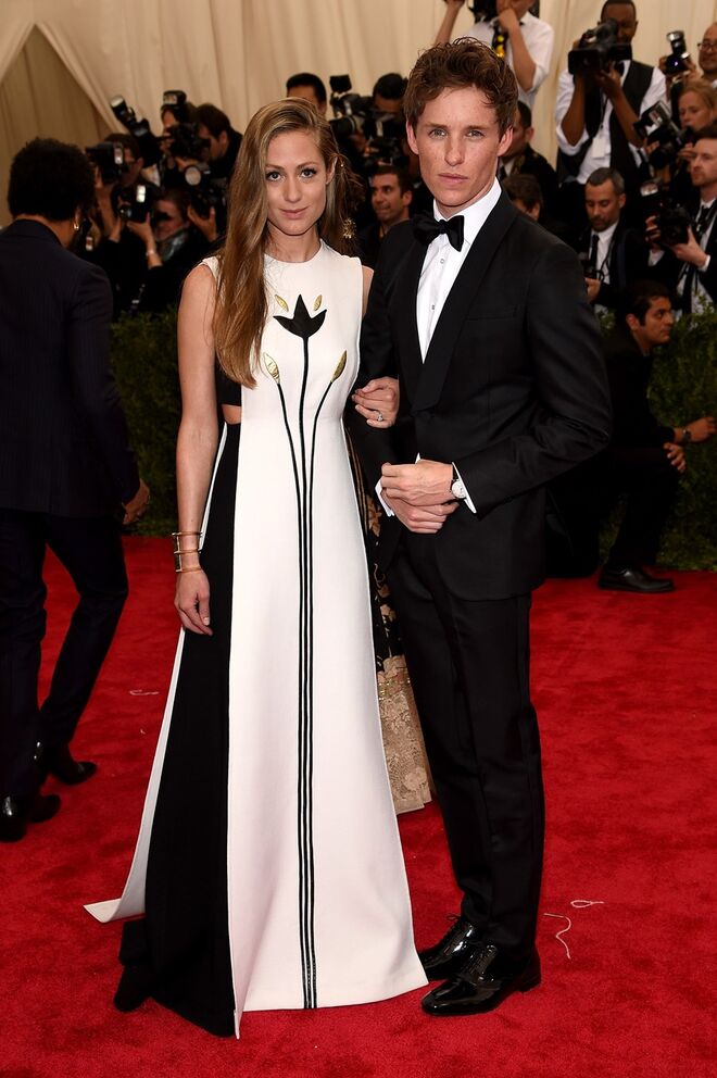 Hannah Bagshawe e Eddie Redmayne