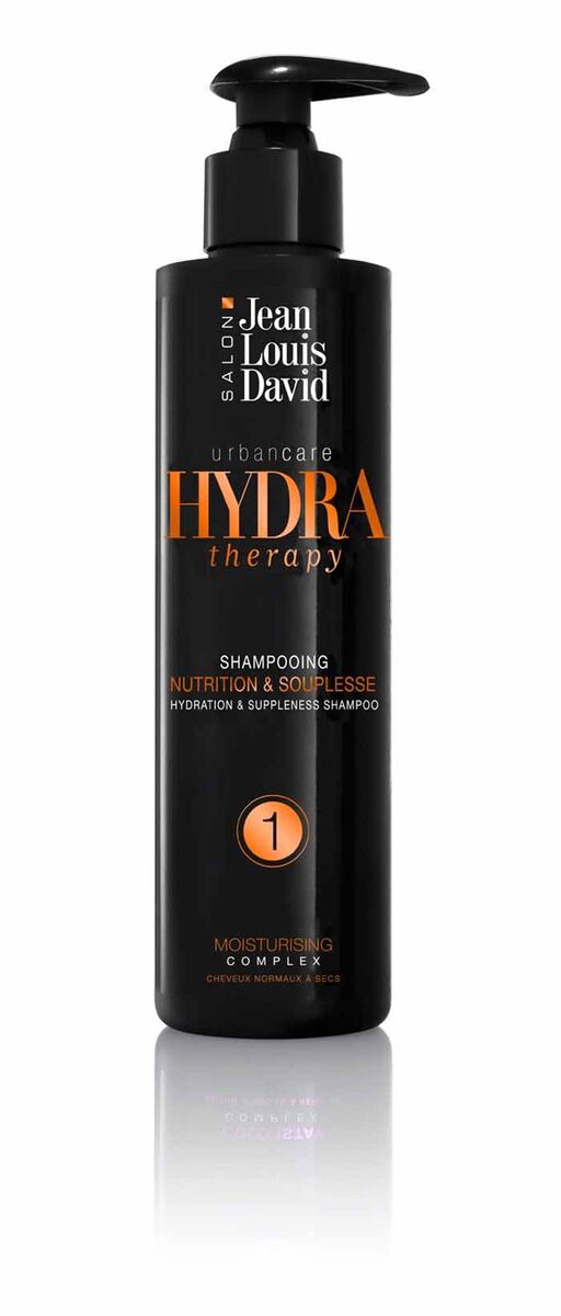 40 | Champô Hydra Theraphy, nutrição e leveza, €14,90, Jean Louis David