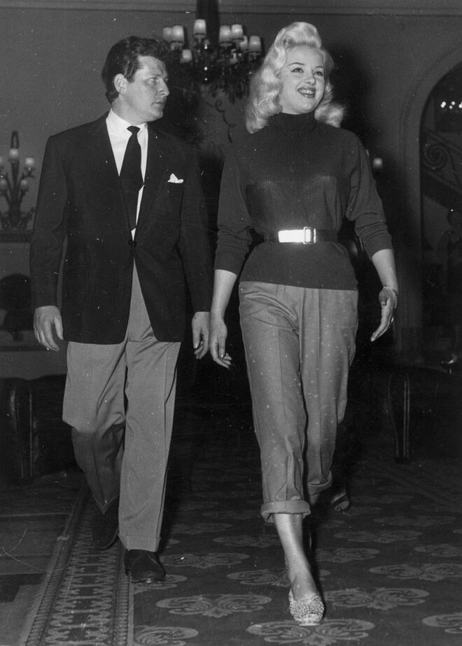 1956 | Diana Dors com o marido