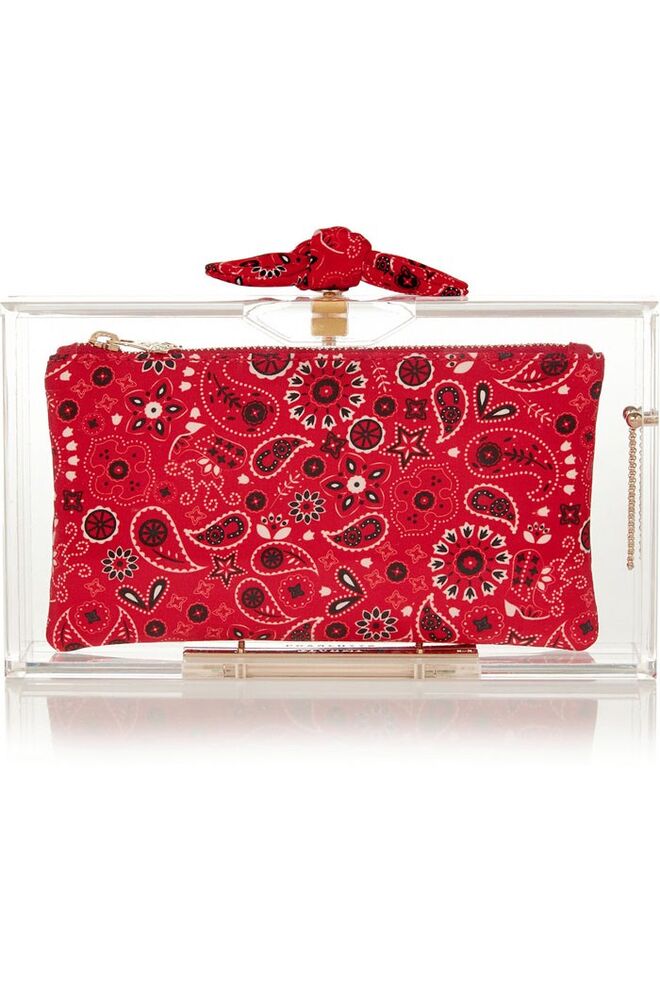 Clutch Bandana Pandora | Charlotte Olympia, €825