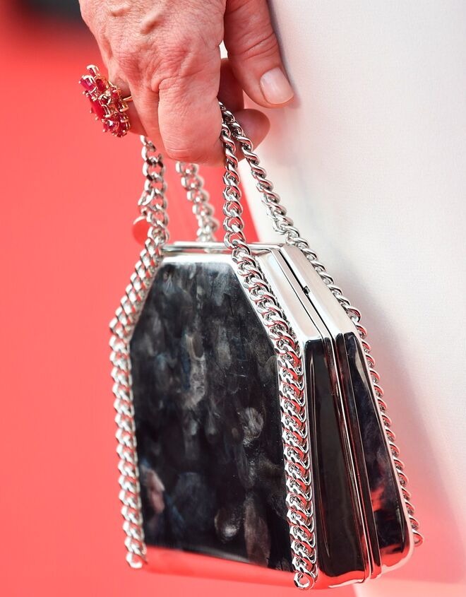 Isabella Rossellini com joias Chopard