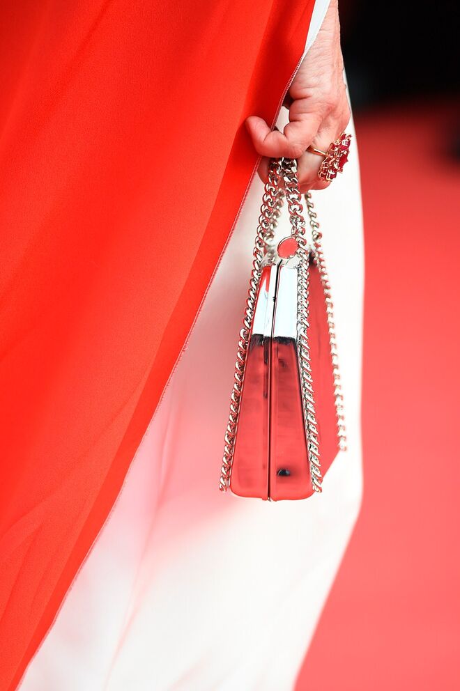 Isabella Rossellini com joias Chopard