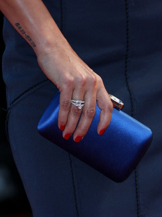 Cláudia Vieira, com joias Chaumet