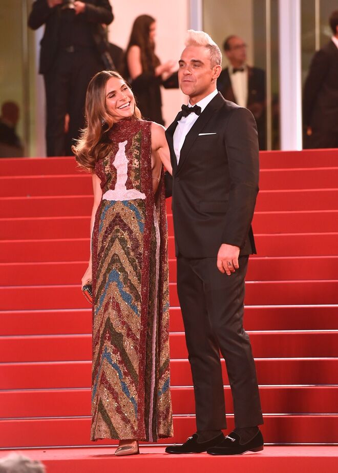 Robbie Williams e Ayda Field