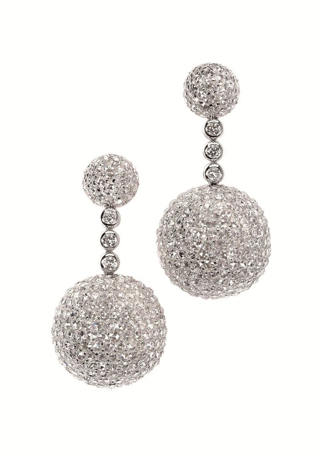 Eugenia Silva com brincos De Grisogono