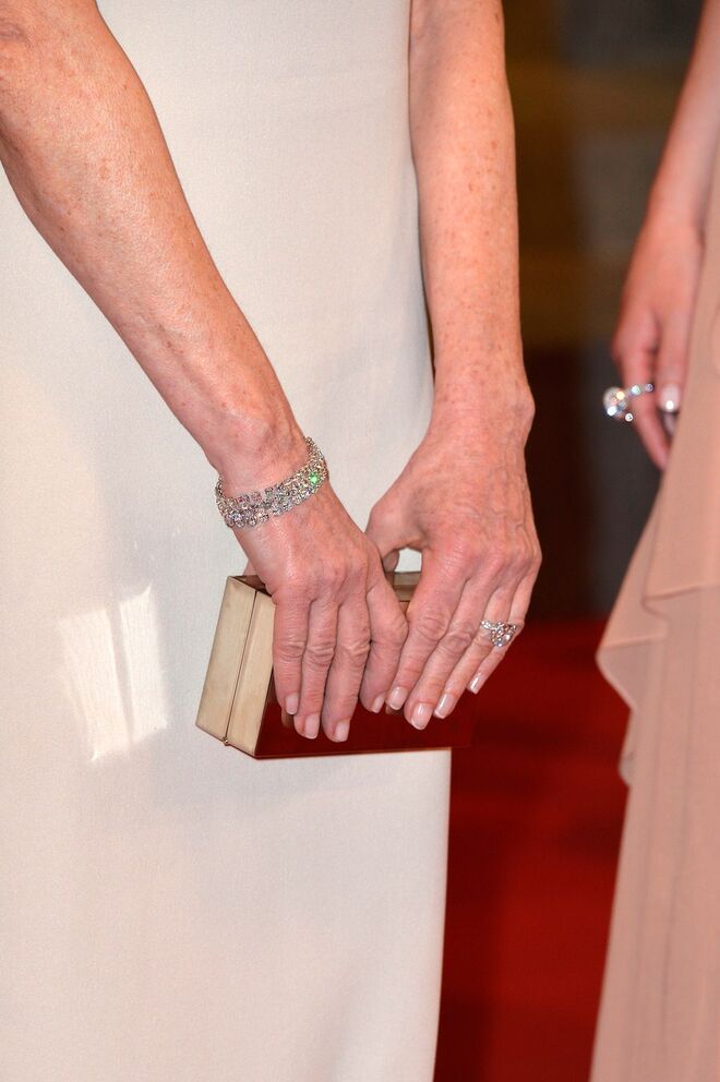 Isabelle Huppert, com joias Chopard