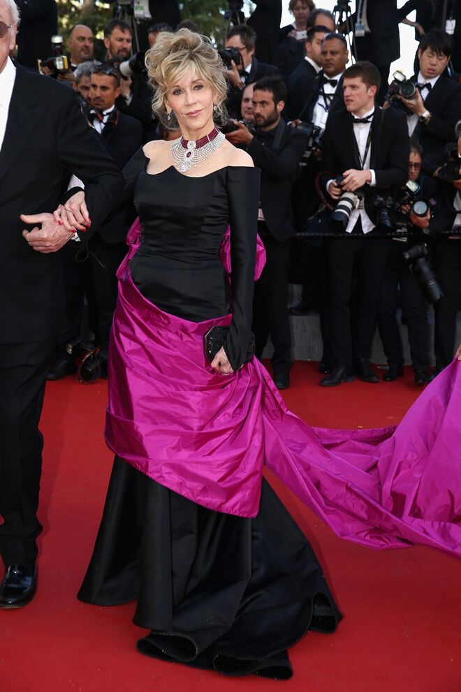 Jane Fonda em Schiaparelli