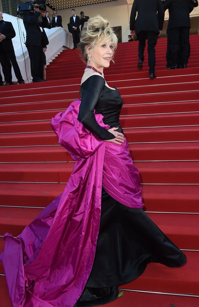 Jane Fonda em Schiaparelli