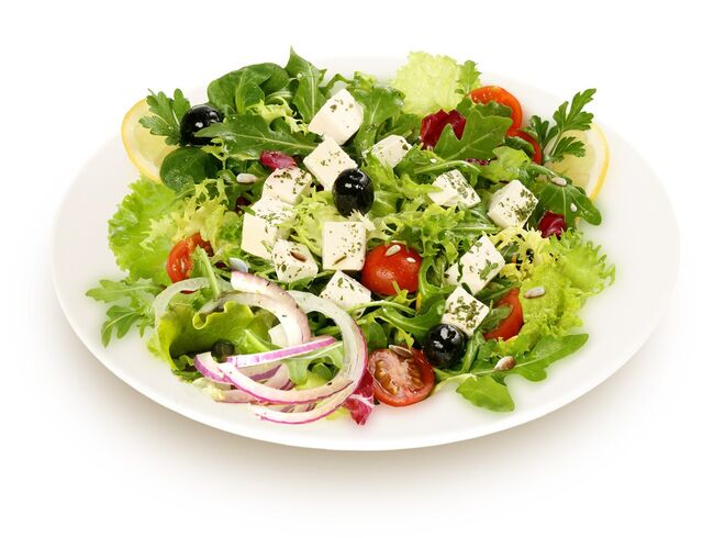 Joshua's Shoarma| Salada Grega