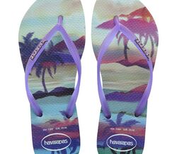 Slim paisage ice blue