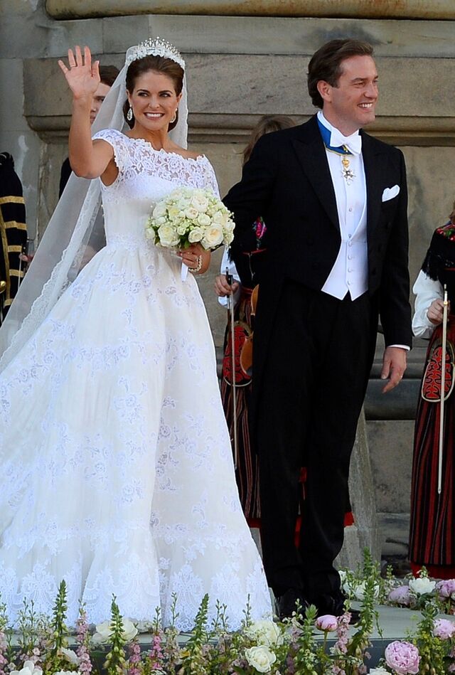 Madalena da Suécia | Vestido Valentino