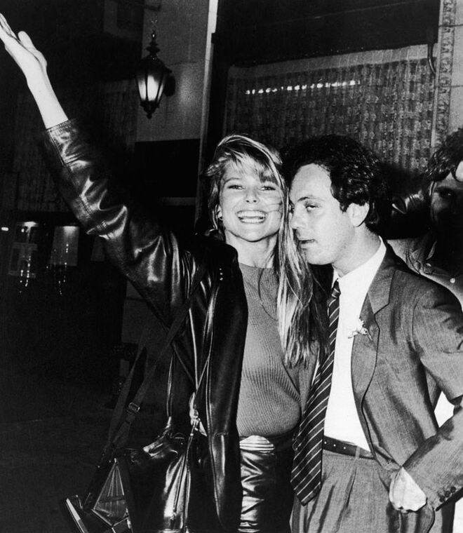 Topmodel Christie Brinkley e Billy Joel