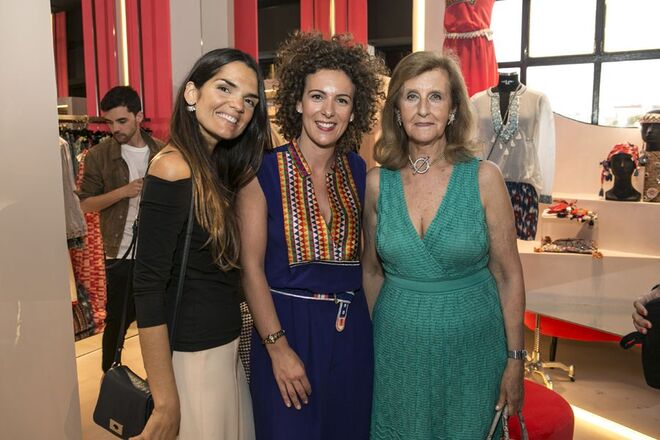 Juliana Cavalcanti, Elsa Quintela e Isabel Palmela