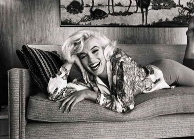 Apesar de a entitularem de "loira burra", Marilyn era inteligentíssima (tinha um QI de 168).