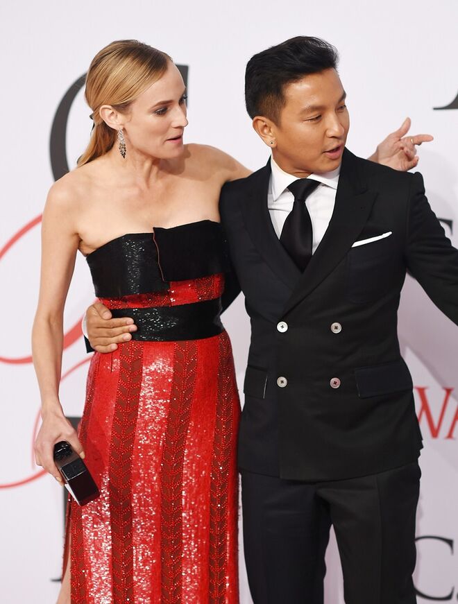 Diane Kruger e Prabal Gurung
