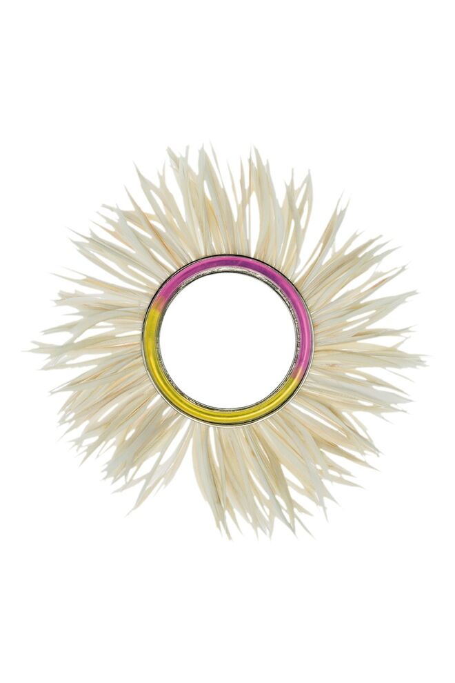 Pulseira em metal e plumas, BIMBA Y LOLA (preço sob consulta)