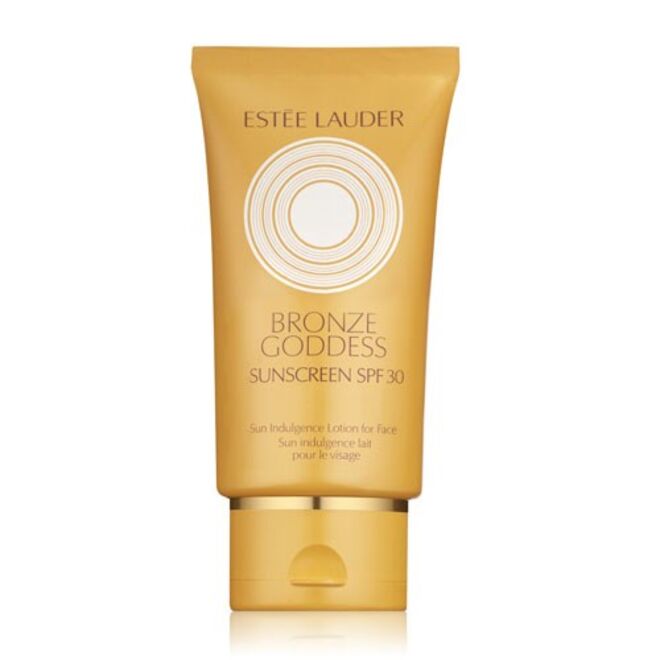 Bronze de deusa | O Bronze Goddess da Estée Lauder é um protetor solar em loção anti-envelhecimento para o rosto com SPF30. O bronzeado com que sempre sonhou, dourado e luminoso, chega agora com o este novo produto da marca.