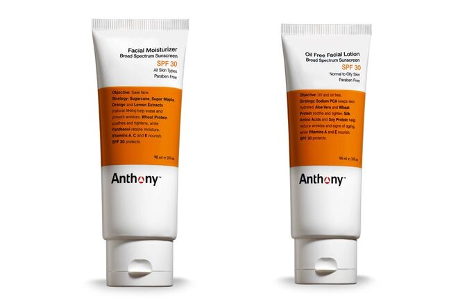 Dupla infalível | Os dois novos produtos da Anthony da gama solar garantem uma pele suave, sem oleosidade, com proteção total dos raios solares. Para além disso, previne e diminui as rugas e minimiza a aparência de linhas finas.