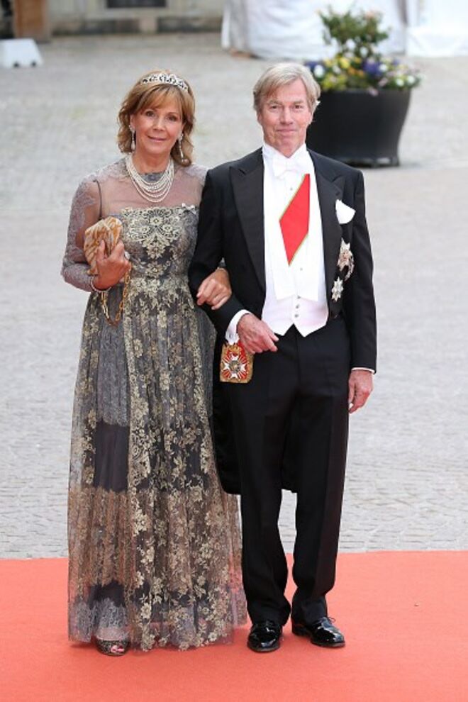 Príncipe Leopold da Bavaria e a mulher Ursula da Bavaria