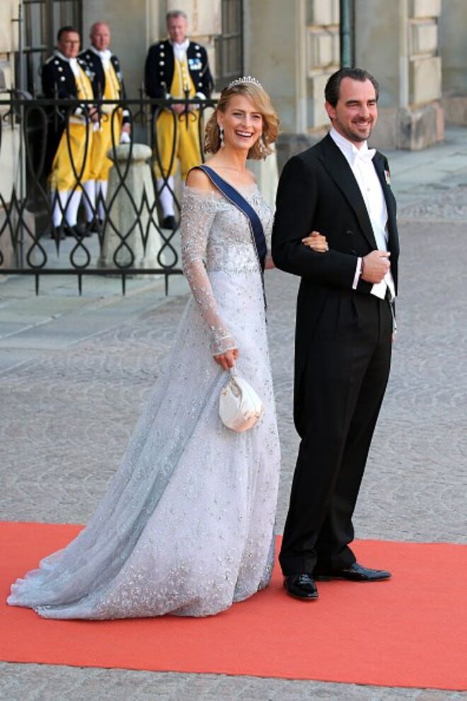 Príncipe Nikolaos da Grécia e a Princesa Tatiana da Grécia