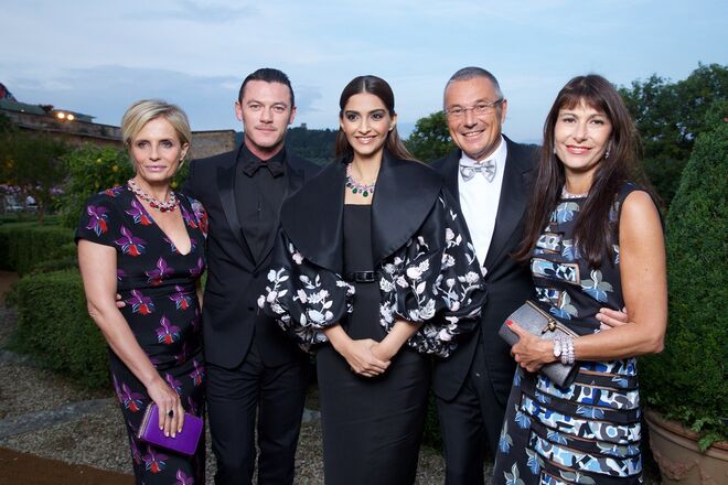 Isabella Ferrari, Luke Evans, Sonam Kapoor, Jean-Christophe Babin e Marzia Babin