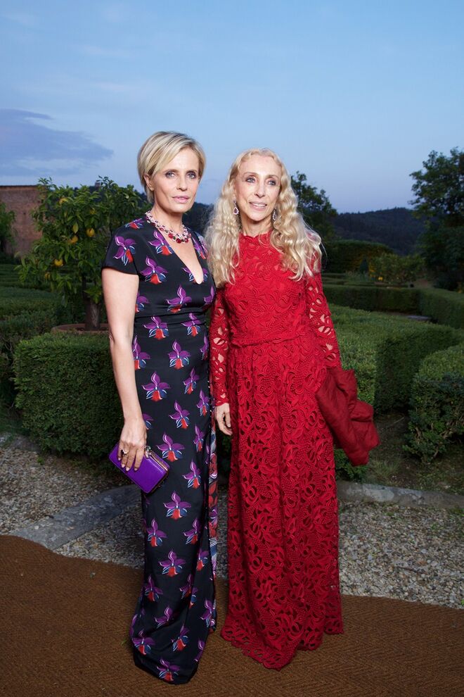 Isabella Ferrari e Franca Sozzani