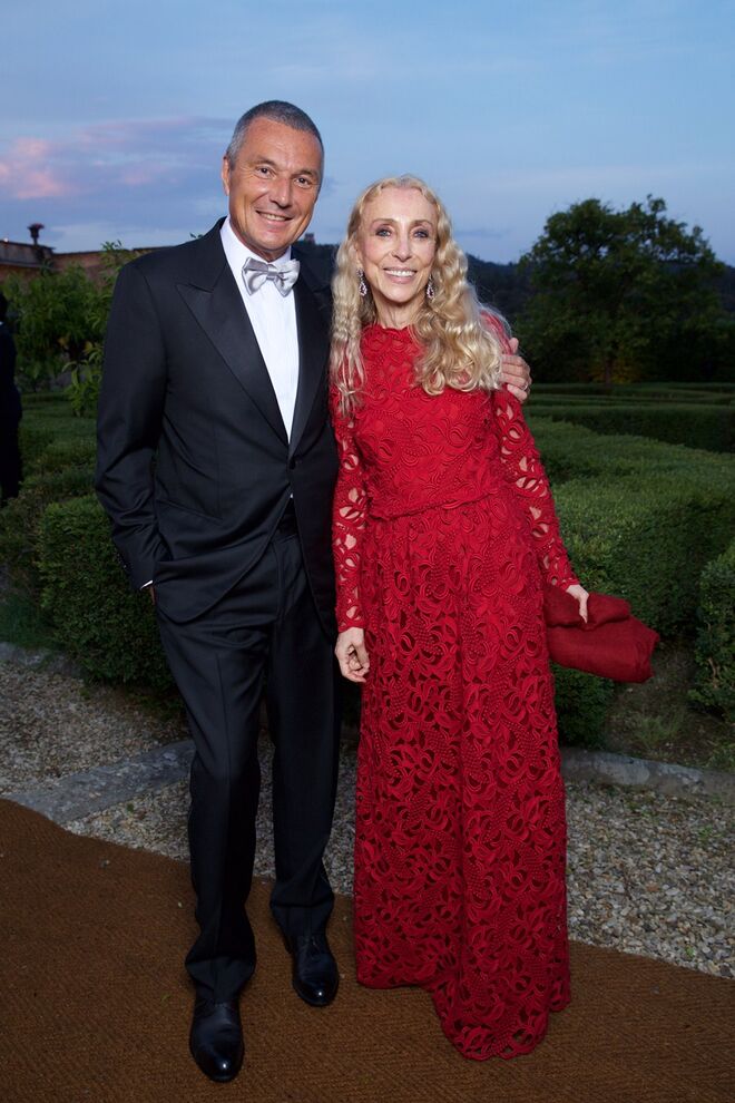Jean-Christophe Babin e Franca Sozzani