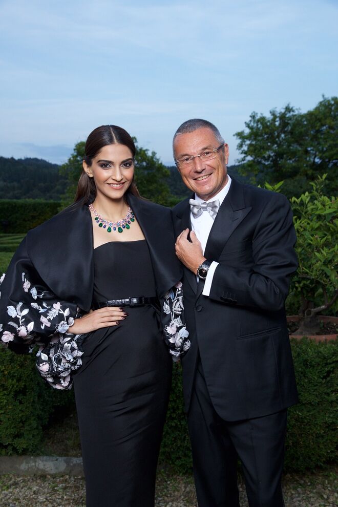 Sonam Kapoor e Jean-Christophe Babin
