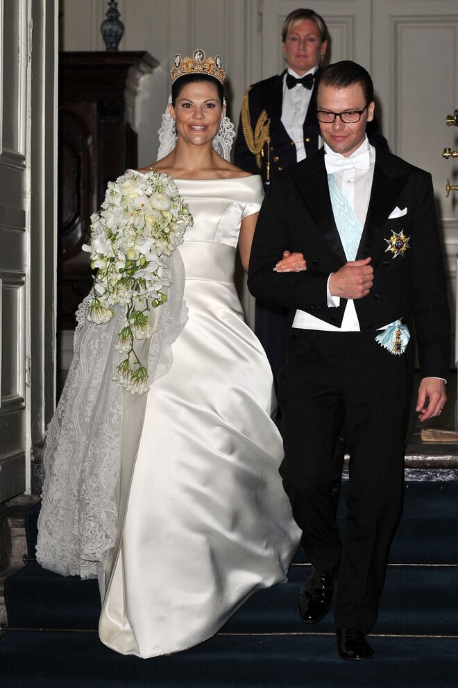 Victoria da Suécia | Vestido Pär Engsheden