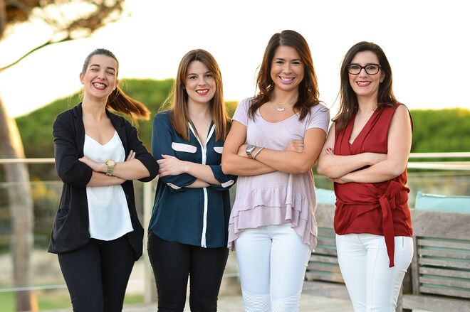 Margarida Baptista, Fátima Neto, Mayara Veras e Patrícia Oliveira