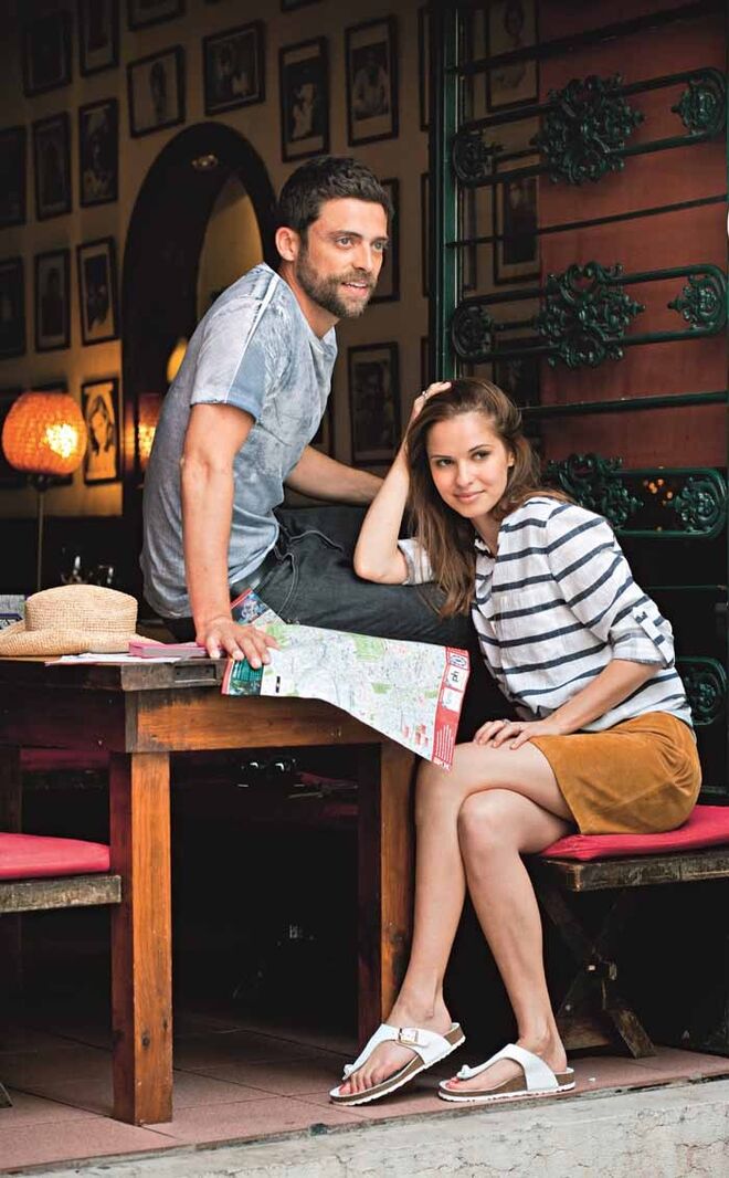 Vera Kolodzig e Diogo Amaral