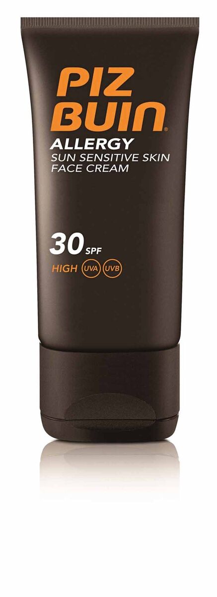 Allergy Face Cream FPS50+, para pele muito sensível ao sol, €14,30, Piz Buin