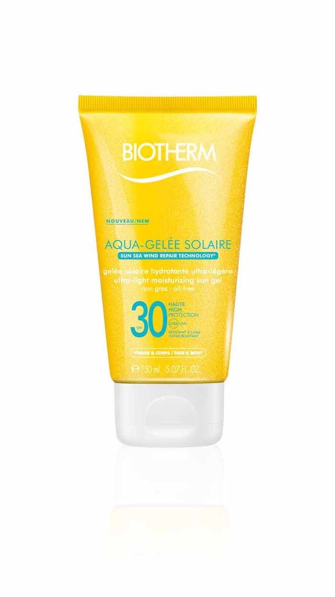 Aquagelée Face+Body FPS30, €29, Biotherm