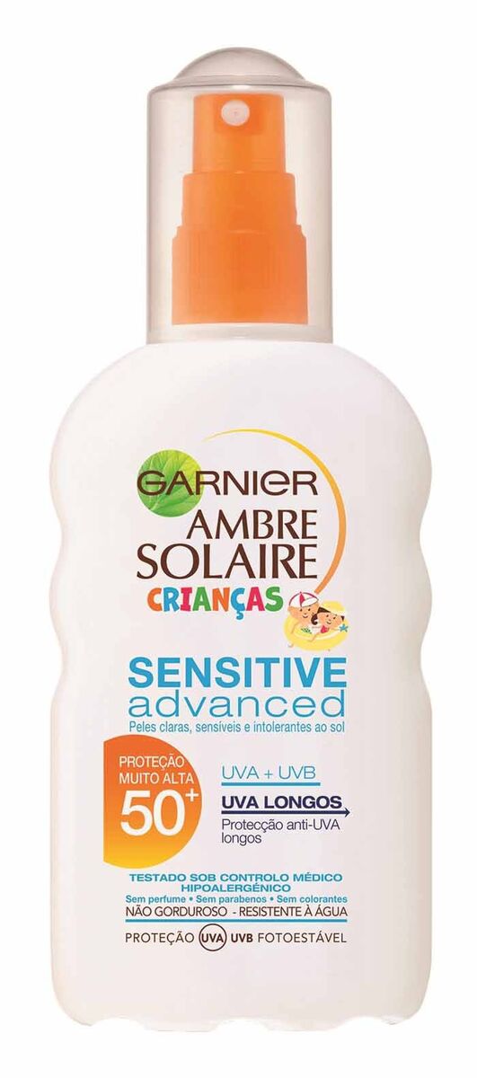 Ambre Solaire Sensitive Advanced Crianças FPS50+, €15,99, Garnier