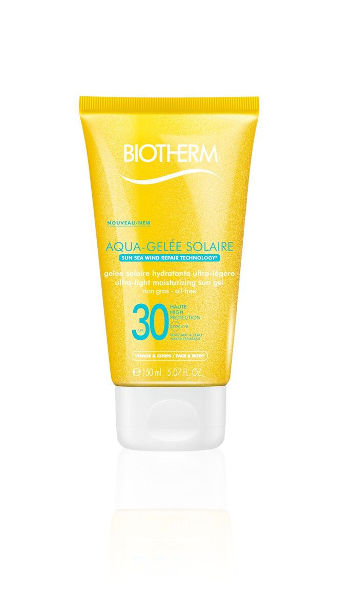 Aquagelée Face+Body FPS30, €29, Biotherm 