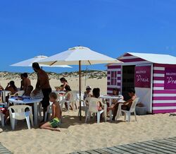 BIBLIOTECA NA PRAIA EM MELIDES E NO CARVALHAL