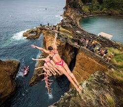 Red Bull Cliff Diving no Feminino