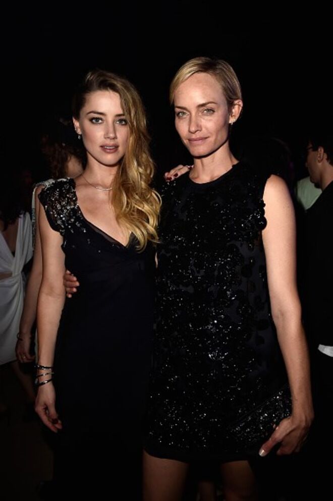 Amber Heard e Amber Valletta