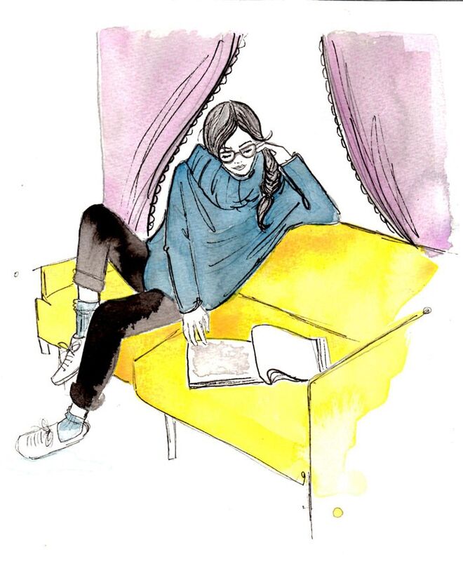 Ilustrações "Book of Braids" de Kérastase | Casual Braids