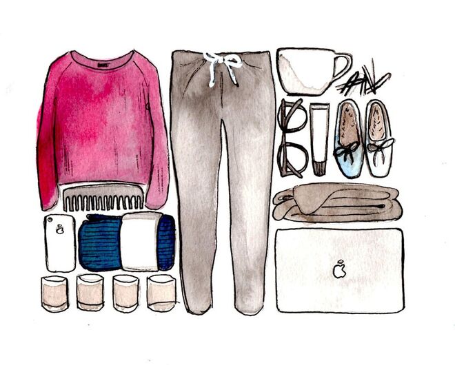 Ilustrações "Book of Braids" de Kérastase | Sunday Essentials